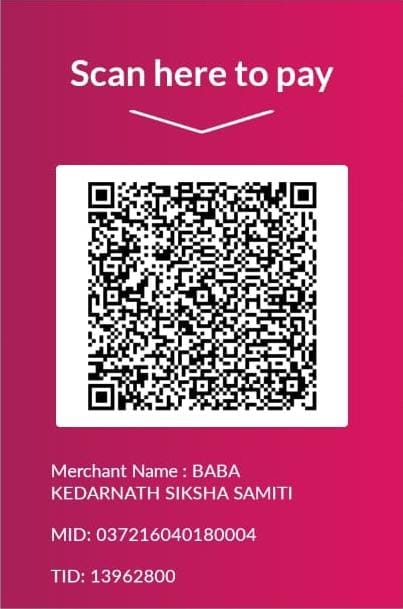 BKNSS donation QR code